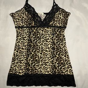 Arden B cheetah print top
